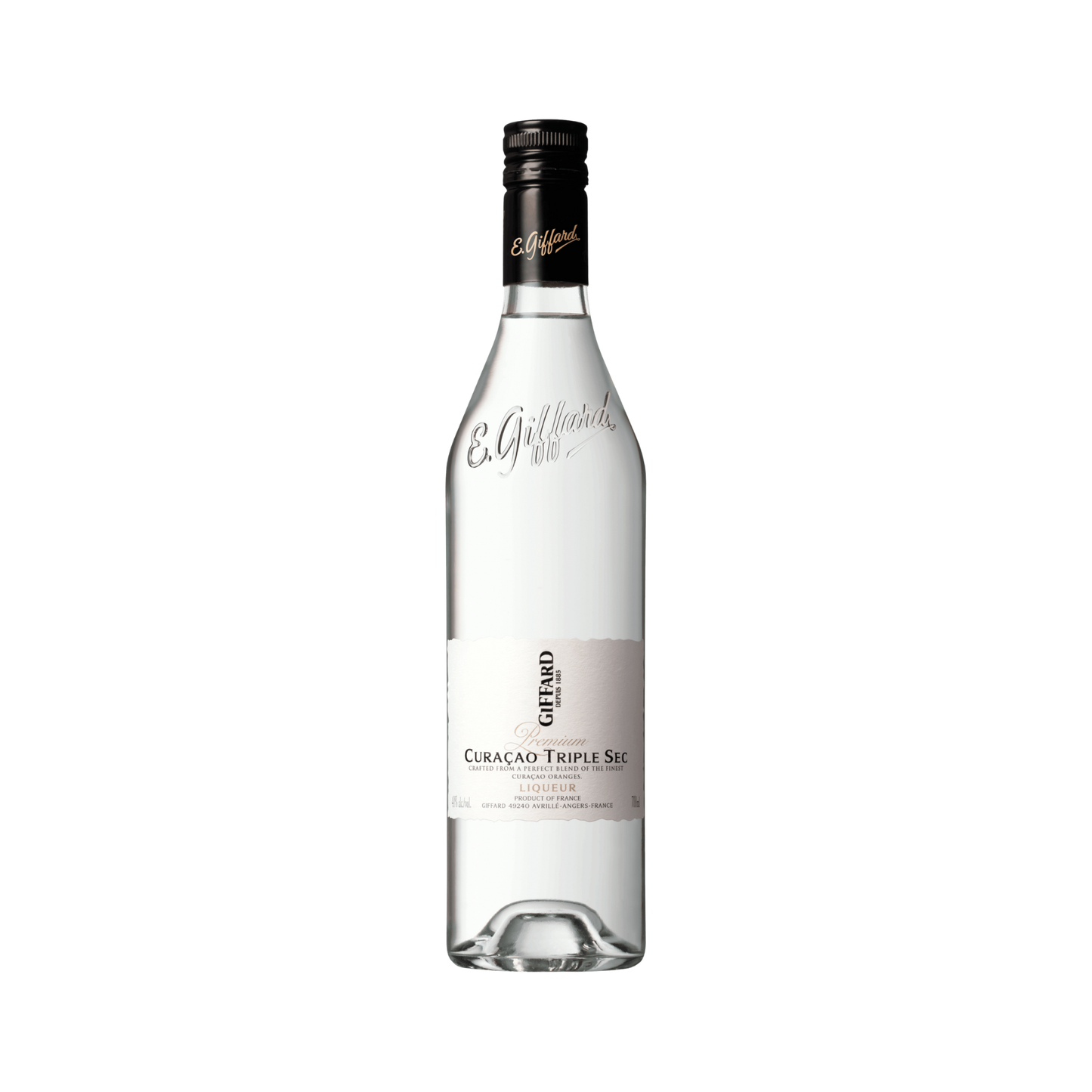 Giffard Triple Sec Curaçao Likör 25 % vol. 700 ml – Cocktail Orangenlikör für Margaritas