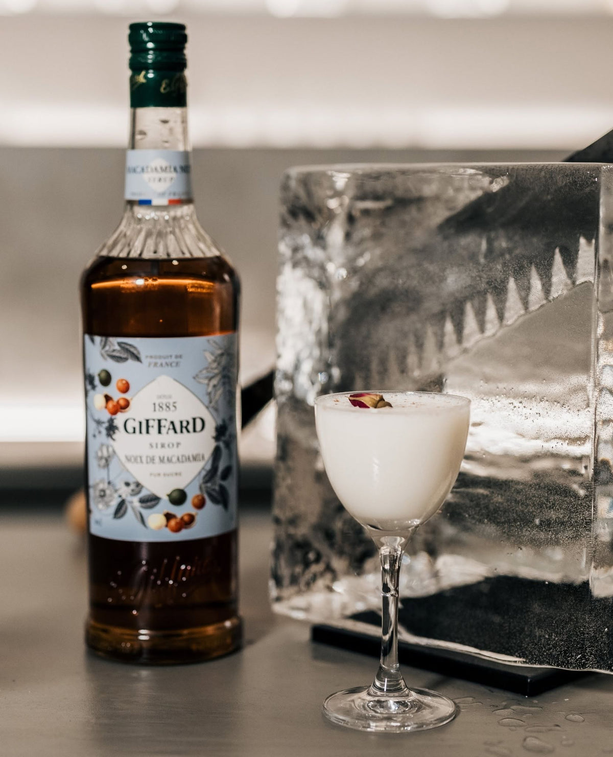 macadamia-sirup