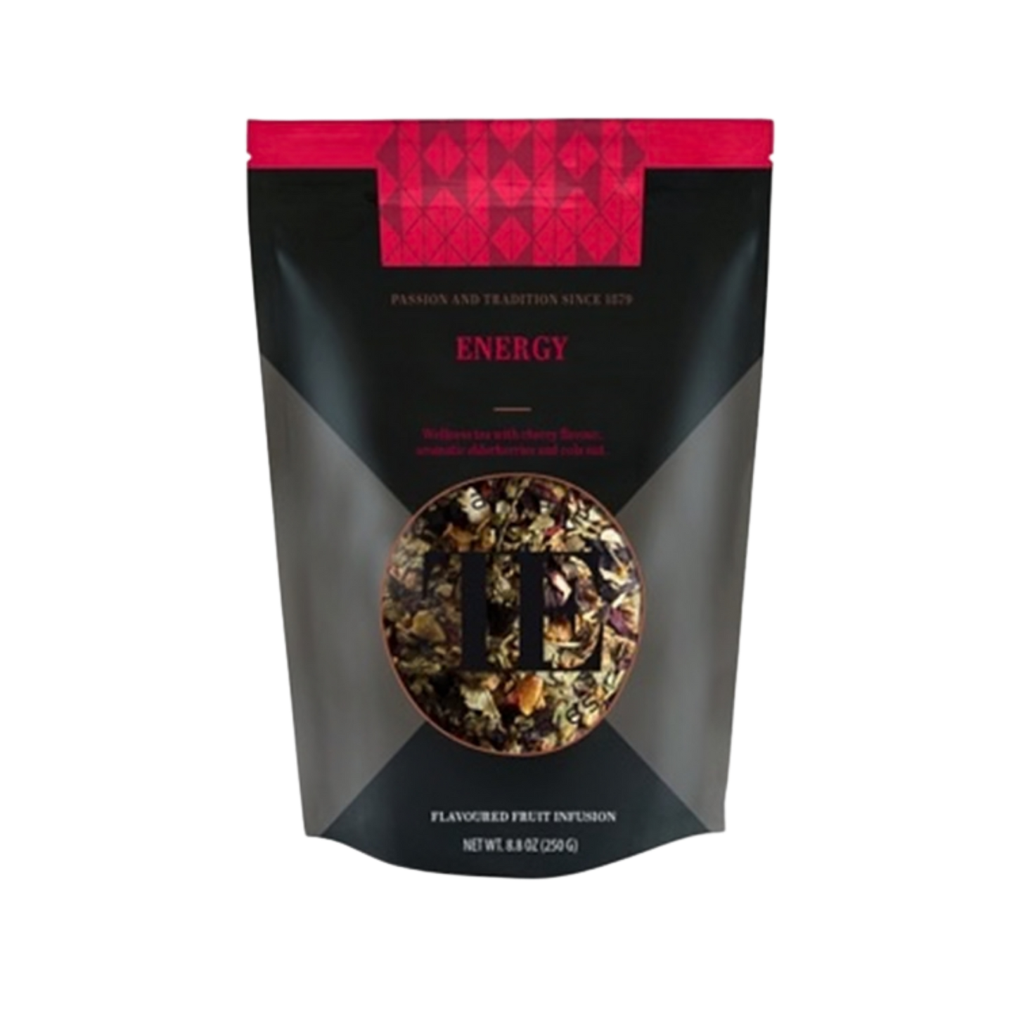 TEAHOUSE Luxury Loose Tea Energy 250g – Früchtetee 250 g Erfrischend & Vitalisierend