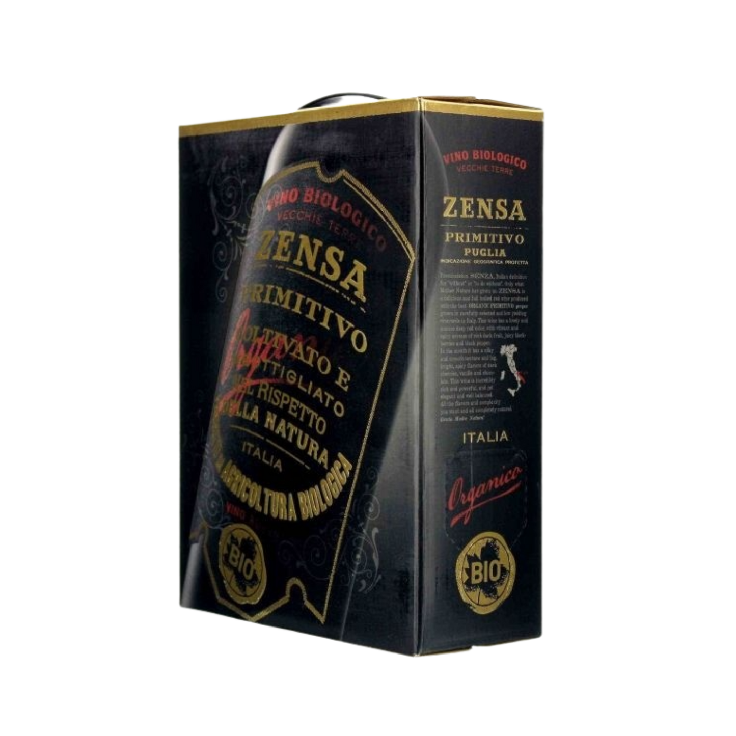 Zensa Primitivo Puglia Bio 3L Bag in Box