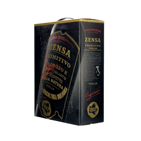 Zensa Primitivo Puglia Bio 3L Bag in Box