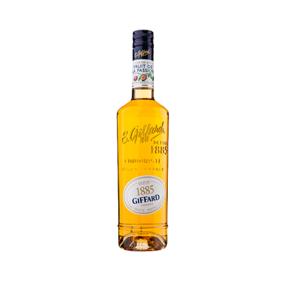Giffard Crème de Passion Likör 16 % vol. 700 ml – Exotischer Maracuja Likör für Drinks