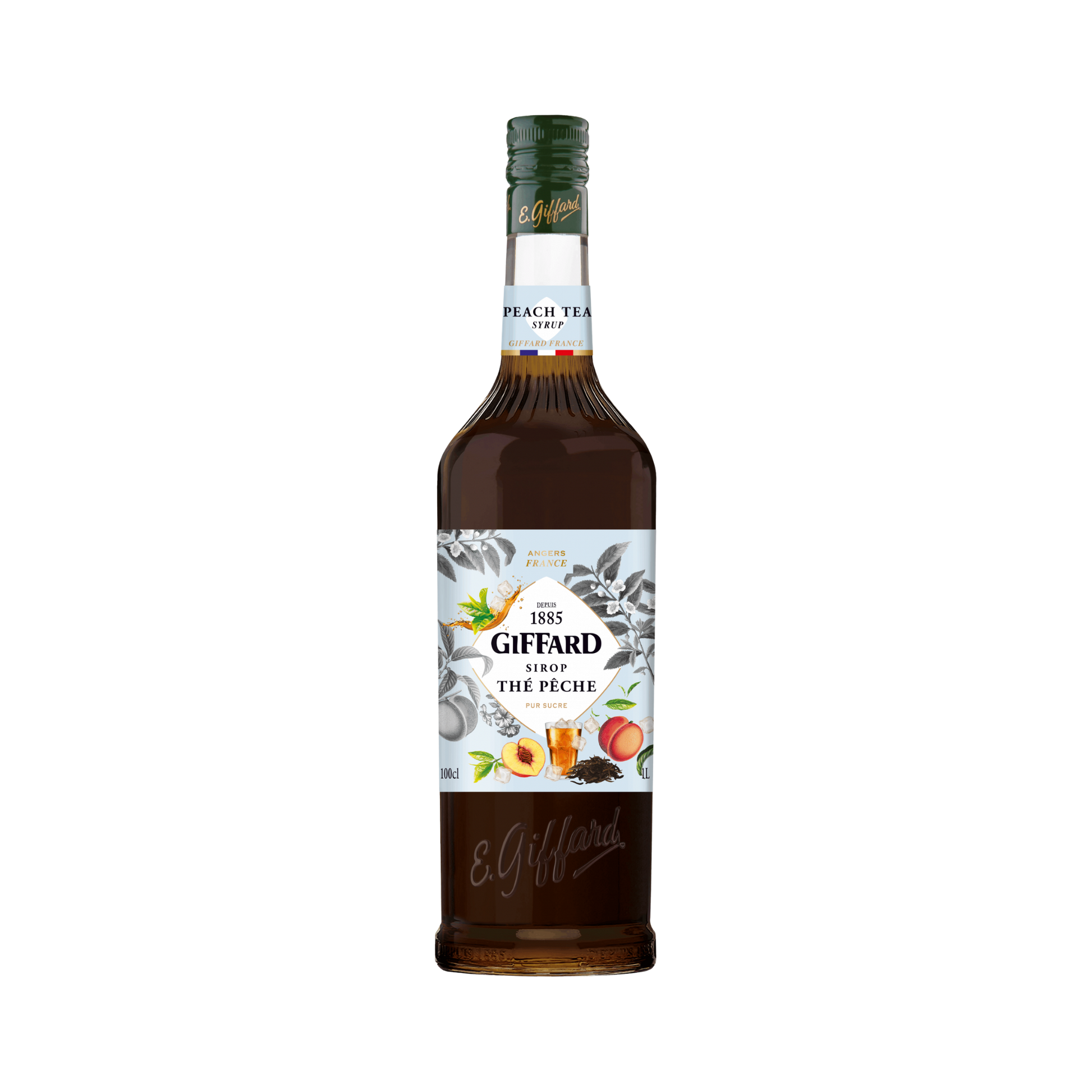 giffard-the-peche-sirup-1l-flasche