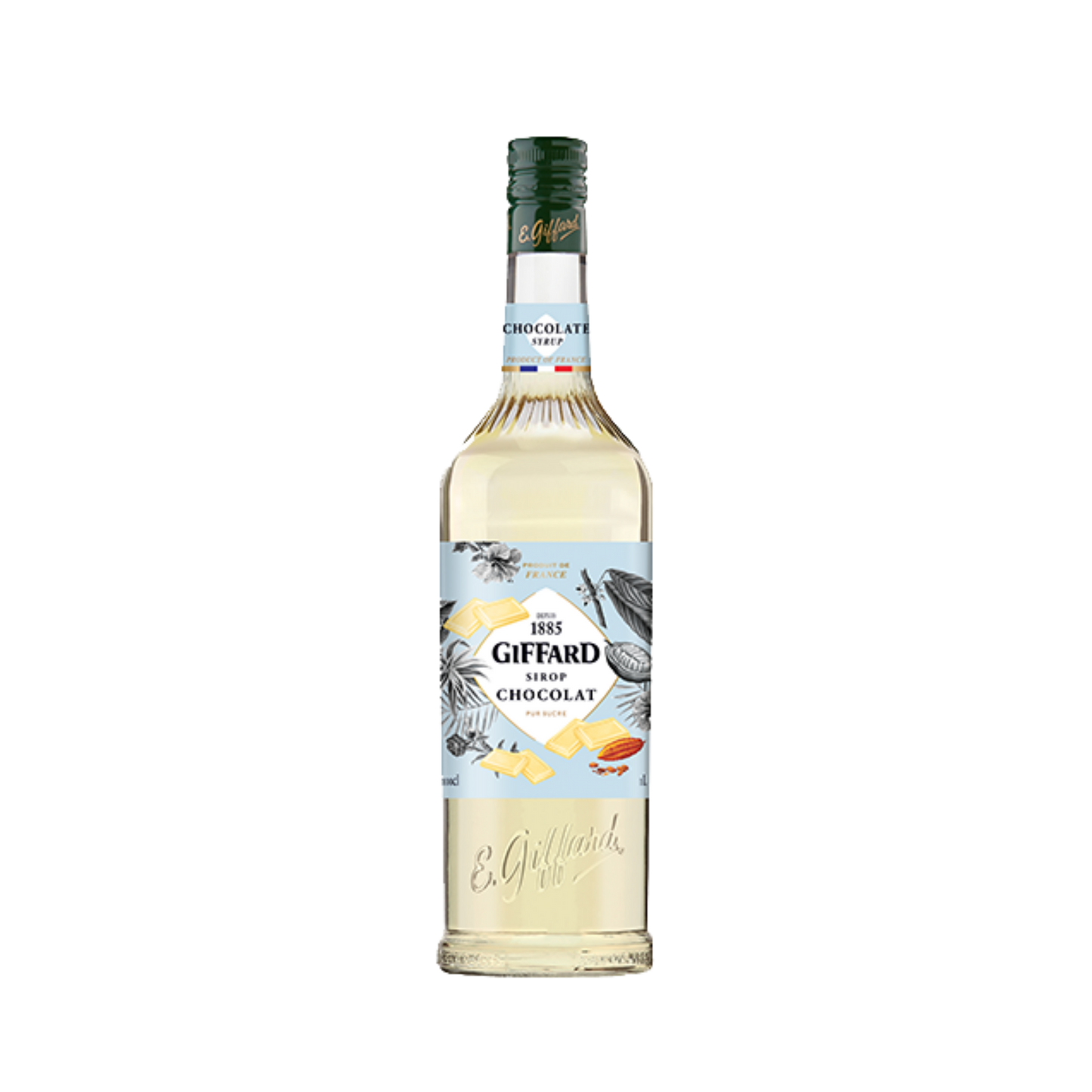 Giffard Weiße Schokolade Sirup 1000 ml – Premium Barsirup für Kaffee & Desserts