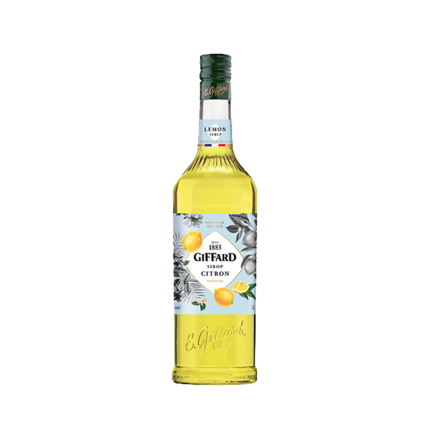 giffard sirup glasflasche zitrone