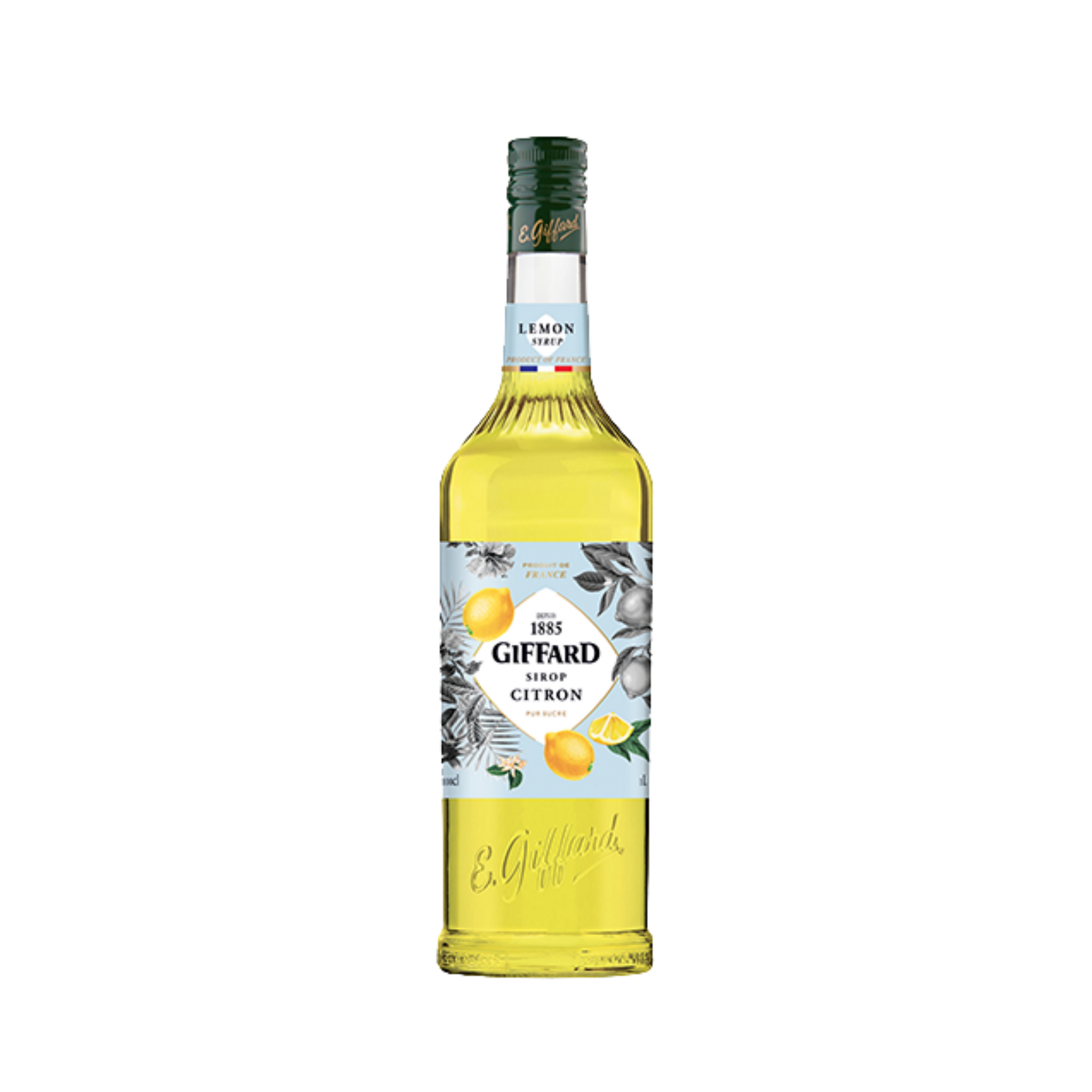 giffard sirup glasflasche zitrone