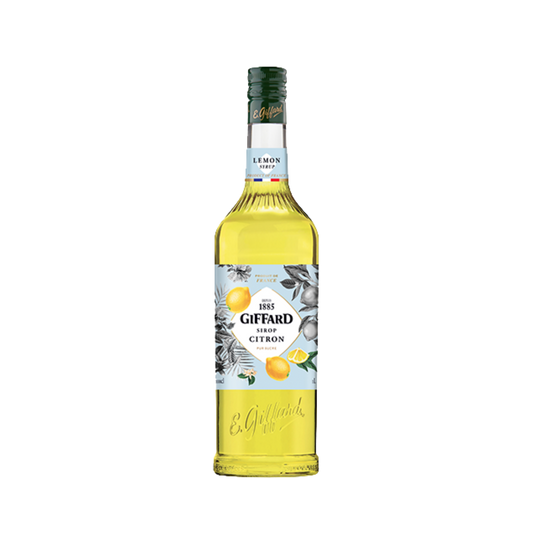 giffard sirup glasflasche zitrone
