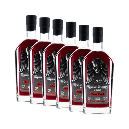 Grave Digger Berry Metal Whisky 40 % vol. 6 x 700 ml – Fruchtiger Whisky Vorteilspack