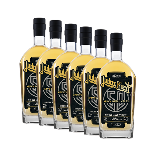 Judas Priest 50 Heavy Metal Years Whisky 47 % vol. 6 x 700 ml – Limitierte Anniversary Edition