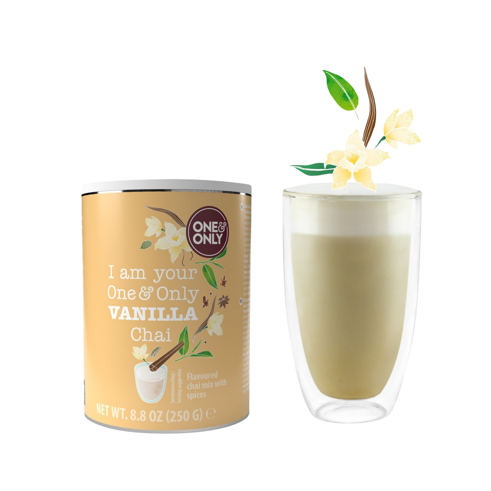 one-only-vanillachai-250g-dose