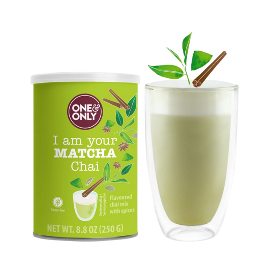 One&Only Green Chai Pulver – Grüner Chai Latte Mix 250 g