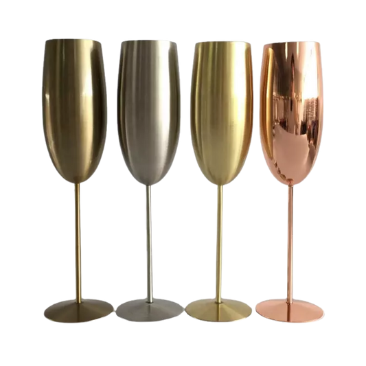 Sektglas Edelstahl 250 ml – Trinkglas