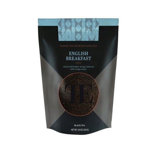 TEAHOUSE English Breakfast Schwarzer Tee 250 g Premium Loose Tea