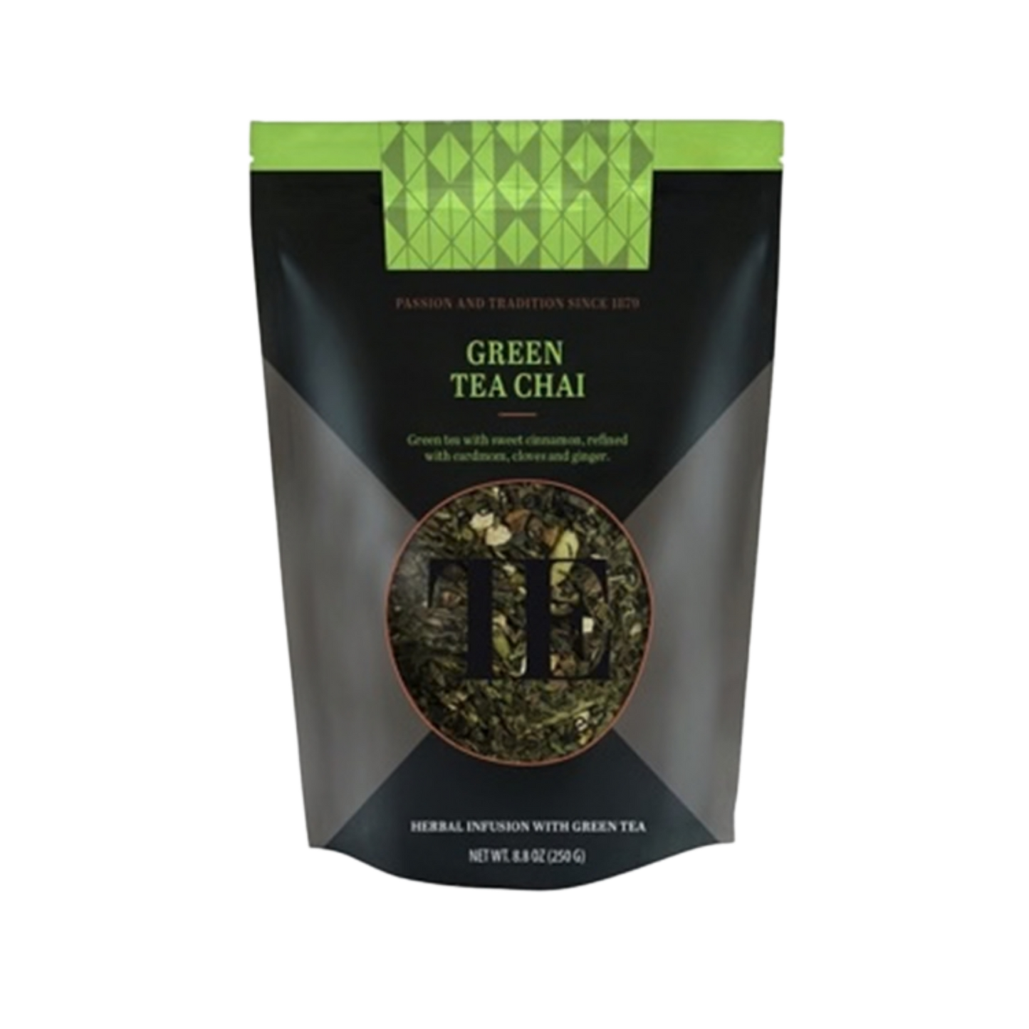 TEAHOUSE Luxury Loose Tea Green Tea Chai 250 g Premium Grüntee Chai
