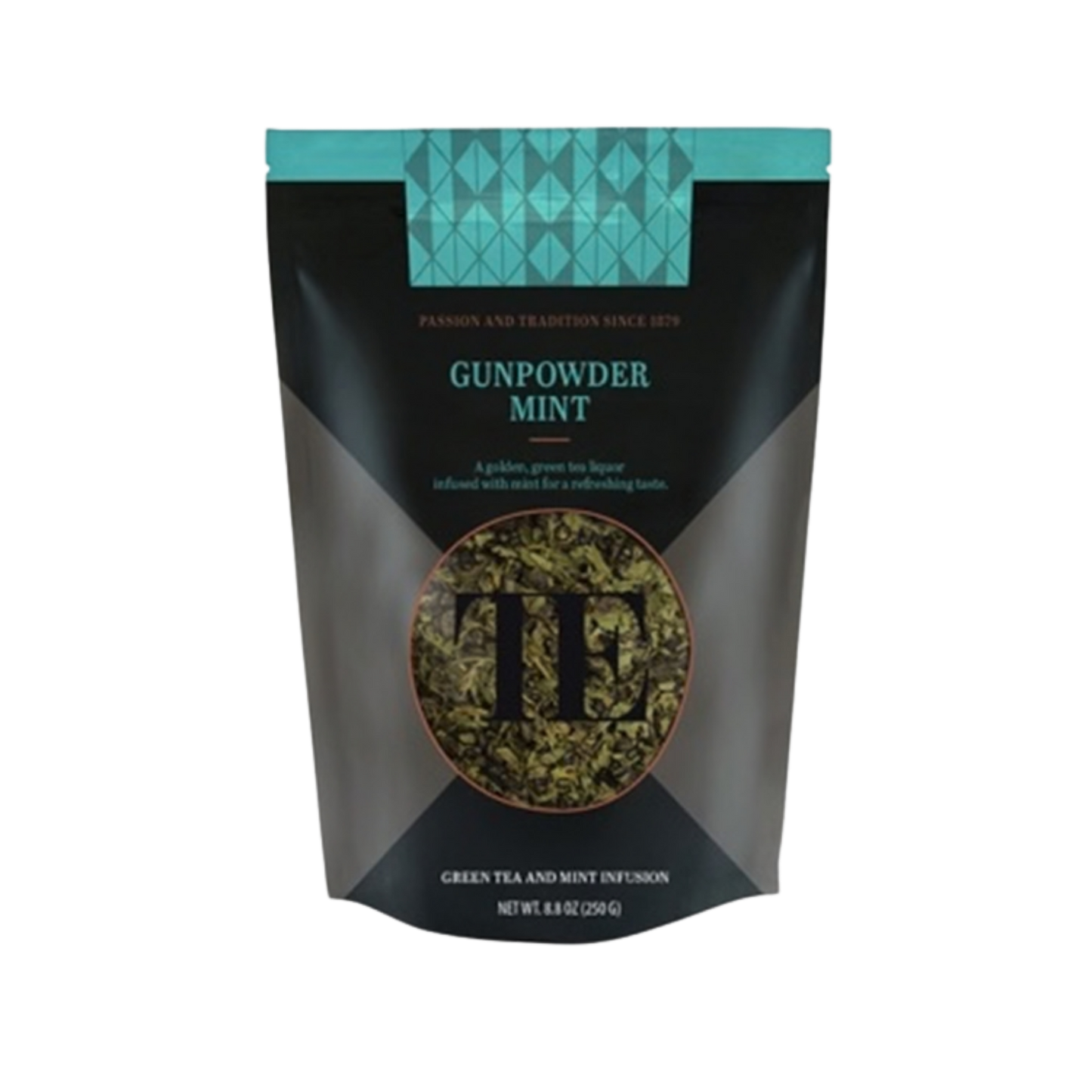TEAHOUSE Gunpowder Mint Grüntee 250 g Premium Loose Tea
