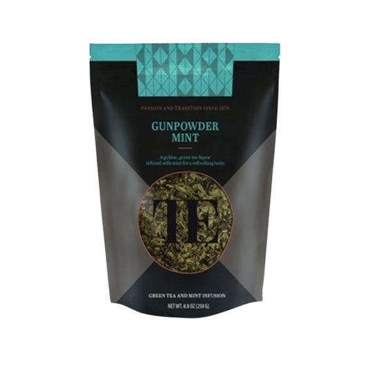 TEAHOUSE Gunpowder Mint Grüntee 250 g Premium Loose Tea