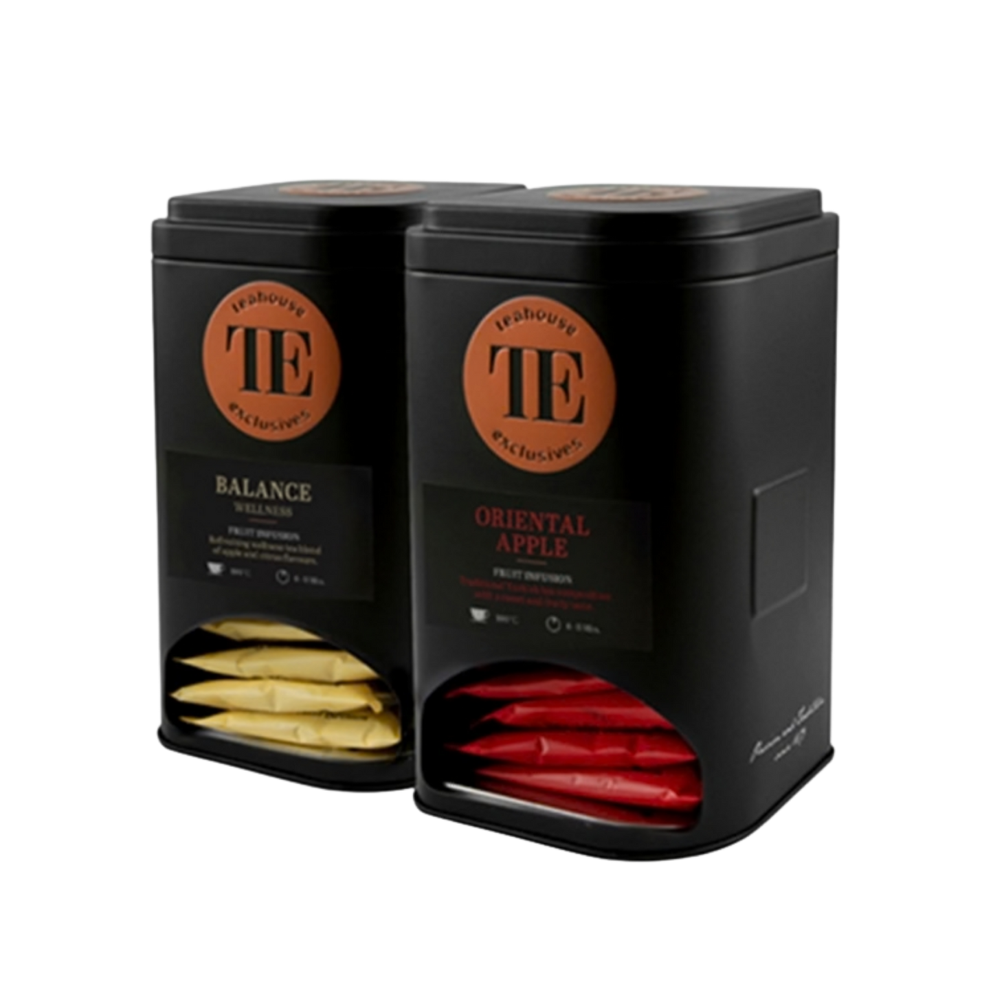 TEAHOUSE Tea Tin Teedose für Teebeutel – stilvolle Aufbewahrungsdose für Tee & Kräuter
